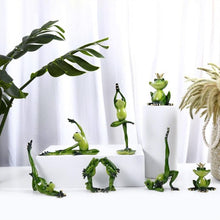 Charger l'image dans la galerie, Yoga Frog Figurines