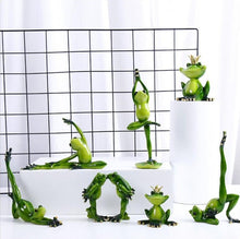 Charger l'image dans la galerie, Yoga Frog Figurines