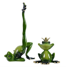 Charger l'image dans la galerie, Yoga Frog Figurines