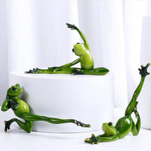 Charger l'image dans la galerie, Yoga Frog Figurines