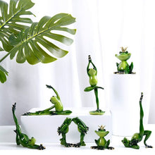Charger l'image dans la galerie, Yoga Frog Figurines