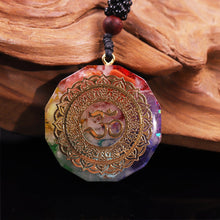 Charger l'image dans la galerie, 7 Chakra Om Necklace