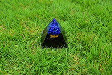 Charger l'image dans la galerie, Lapis Lazuli Obsidian Tree Of Life Pyramid
