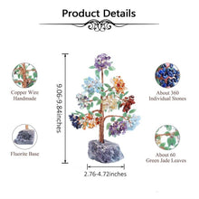 Charger l'image dans la galerie, Feng Shui Money Tree Fluorite Base