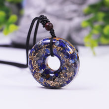 Charger l'image dans la galerie, Lapis Lazuli Doughnut Necklace