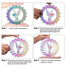 Charger l'image dans la galerie, Hummingbird Wind Chime