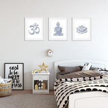 Charger l'image dans la galerie, Grey Meditation Canvas Painting