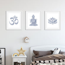 Charger l'image dans la galerie, Grey Meditation Canvas Painting