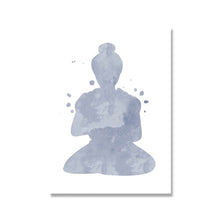 Charger l'image dans la galerie, Grey Meditation Canvas Painting