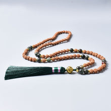Charger l'image dans la galerie, Bloodstone Rudraksha Mala