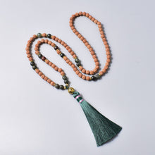 Charger l'image dans la galerie, Bloodstone Rudraksha Mala