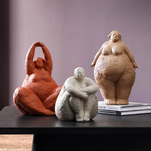 Charger l'image dans la galerie, Yoga Fat Lady Figurines