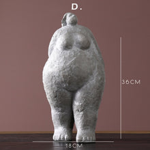 Charger l'image dans la galerie, Yoga Fat Lady Figurines