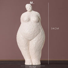 Charger l'image dans la galerie, Yoga Fat Lady Figurines