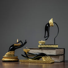 Charger l'image dans la galerie, Exquisite Buddha Hand Candle Holder