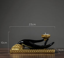 Charger l'image dans la galerie, Exquisite Buddha Hand Candle Holder