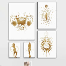 Charger l'image dans la galerie, Golden Celestial Woman Poster