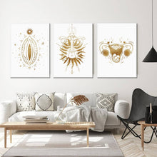 Charger l'image dans la galerie, Golden Celestial Woman Poster