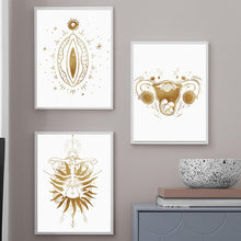 Charger l'image dans la galerie, Golden Celestial Woman Poster