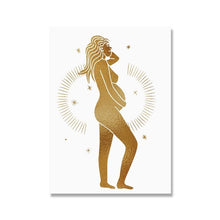 Charger l'image dans la galerie, Golden Celestial Woman Poster