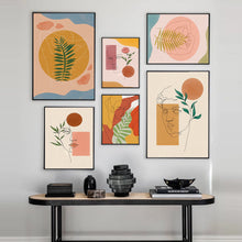 Charger l'image dans la galerie, Boho Abstract Woman Print