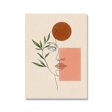 Charger l'image dans la galerie, Boho Abstract Woman Print