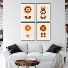 Load image into Gallery viewer, Abstract Geometric Flowers
