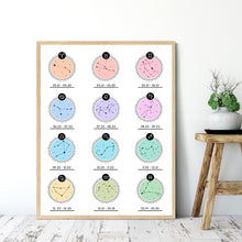 Charger l'image dans la galerie, Constellations Zodiac Sign