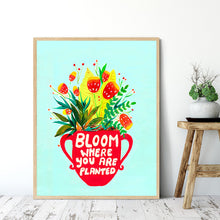 Charger l'image dans la galerie, Inhale Exhale Flower Print