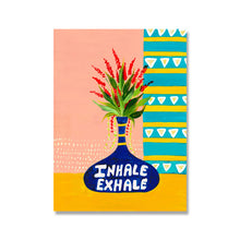 Charger l'image dans la galerie, Inhale Exhale Flower Print