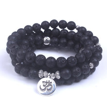 Charger l'image dans la galerie, Lava Stone Mala