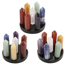 Load image into Gallery viewer, 7 Chakra Crystal Points
