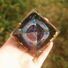 Charger l&#39;image dans la galerie, Amethyst Sphere Obsidian Tree Of Life Pyramid
