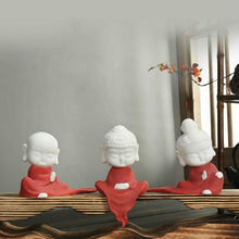 Charger l&#39;image dans la galerie, Zen Cute Monk Figurines
