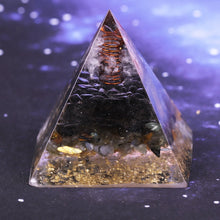 Load image into Gallery viewer, Smoky Quartz Labradorite Pyramid
