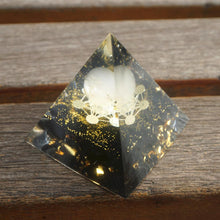 Load image into Gallery viewer, Rose Quartz Obsidian Pyramid
