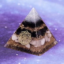 Load image into Gallery viewer, Obsidian Sri Yantra Pyramid

