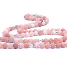 Load image into Gallery viewer, Frosted Pink Aventurine Mala
