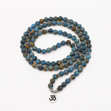 Load image into Gallery viewer, Blue Malachite Mala Bracelet
