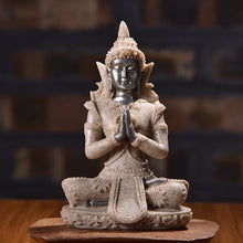 Charger l&#39;image dans la galerie, Sandstone Buddha Figurine
