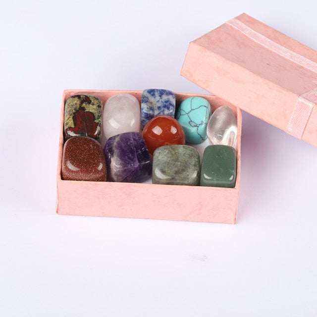 10 Pcs Crystal Stones Collection