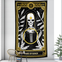 Load image into Gallery viewer, Night Moon Tarot Tapestry
