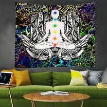 Load image into Gallery viewer, Chakra Art Tapestry
