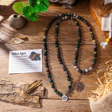 Load image into Gallery viewer, Indian Agate Mala Bracelet
