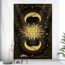Charger l&#39;image dans la galerie, Night Moon Tarot Tapestry
