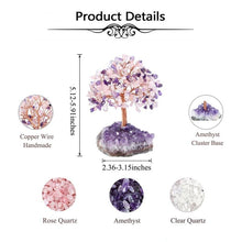 Load image into Gallery viewer, Crystal Tree Amethyst Cluster Base
