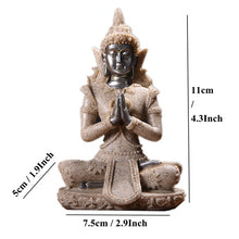 Load image into Gallery viewer, Sandstone Buddha Figurine
