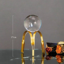 Load image into Gallery viewer, Metal Crystal Ball Ornaments
