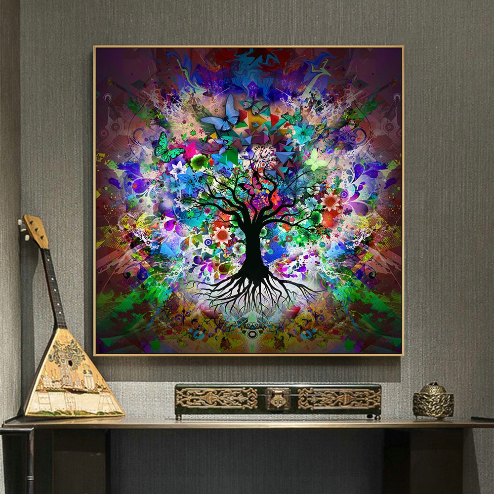 Abstract Tree of Life – Mantra Zen