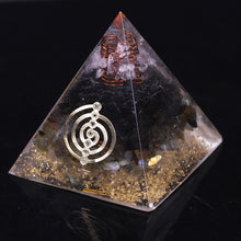 Charger l&#39;image dans la galerie, Smoky Quartz Labradorite Pyramid
